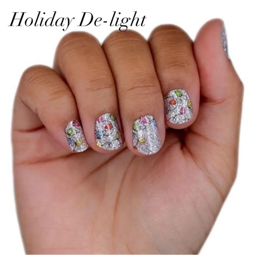 *Retired* Color Street: Holiday De-Light | Christmas Holiday Winter Silver - Picture 10 of 12